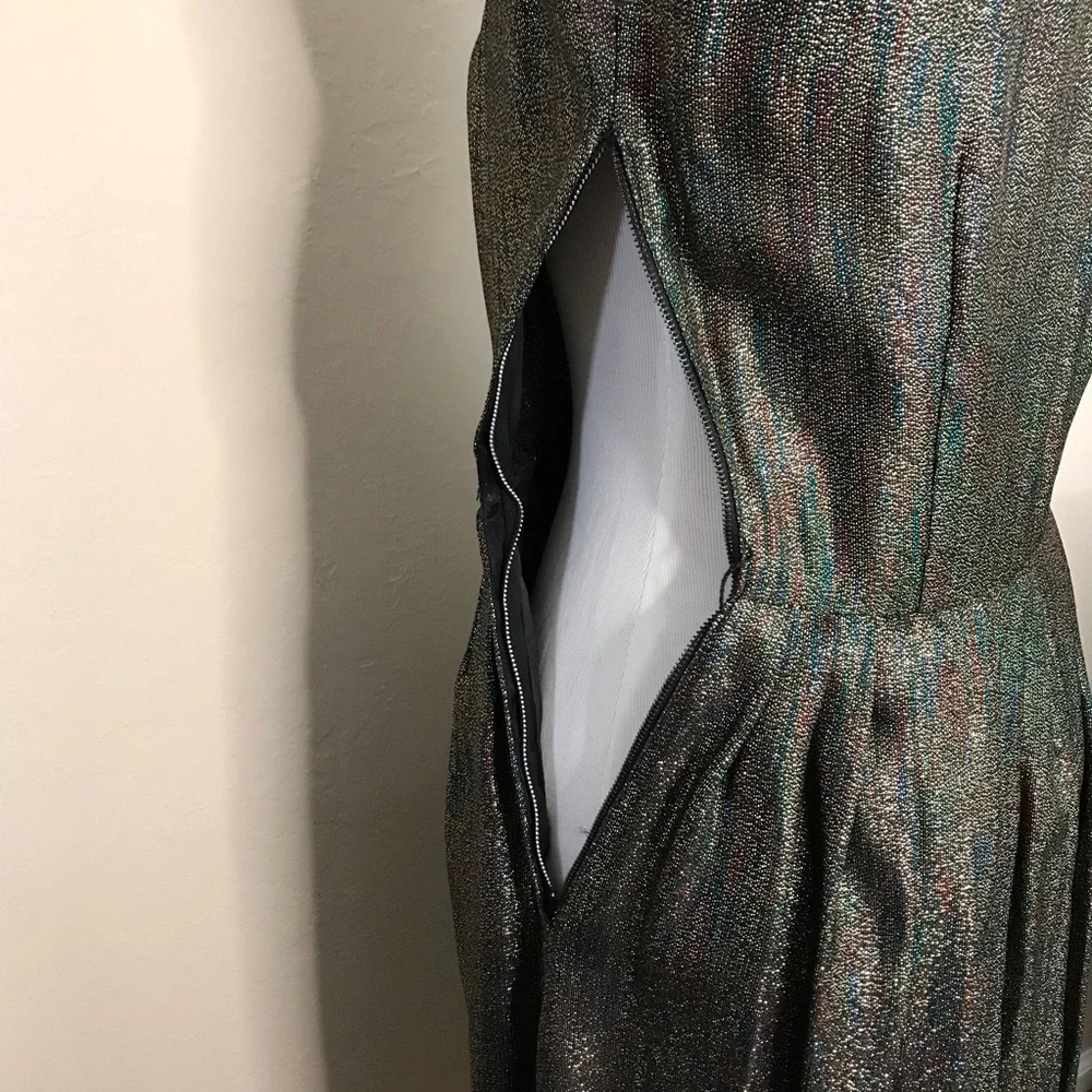 Vintage 50s Lurex Party Dress - Picture 8 of 8